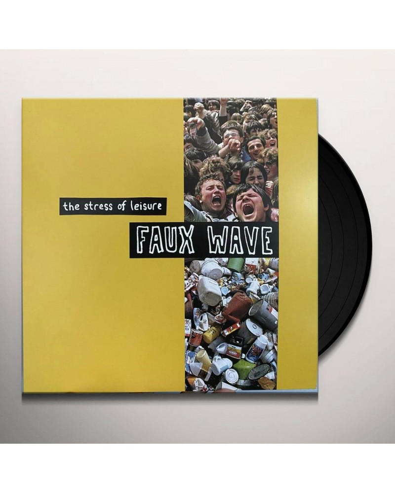 The Stress Of Leisure Faux Wave Vinyl Record $13.34 Vinyl