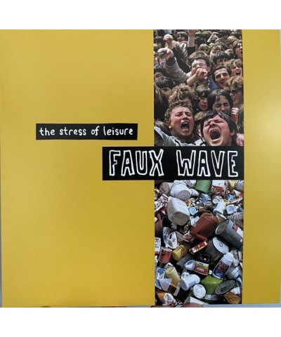 The Stress Of Leisure Faux Wave Vinyl Record $13.34 Vinyl