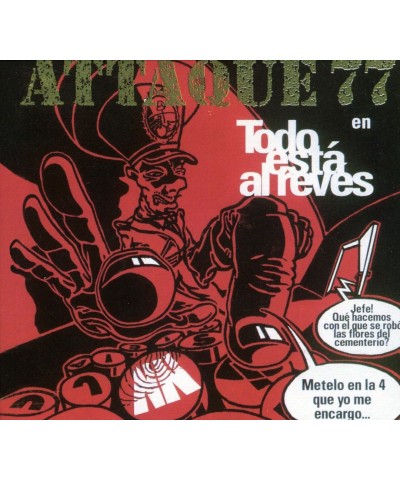 Attaque 77 TODO ESTA EL REVES CD $9.16 CD