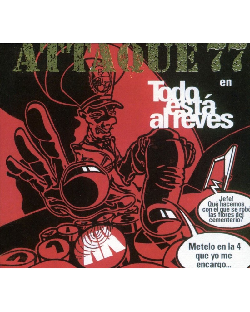 Attaque 77 TODO ESTA EL REVES CD $9.16 CD