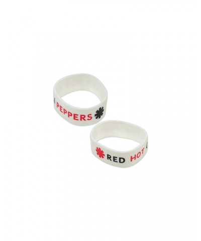 Red Hot Chili Peppers White Rubber Bracelet $3.70 Accessories