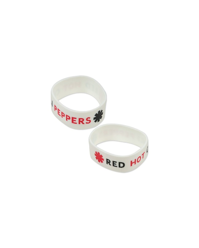 Red Hot Chili Peppers White Rubber Bracelet $3.70 Accessories