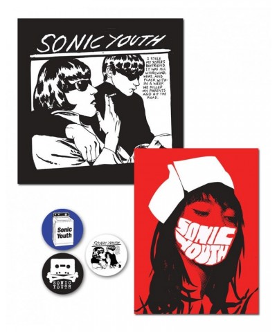 Sonic Youth Goo/Nurse Button Sticker Pack $2.25 Accessories