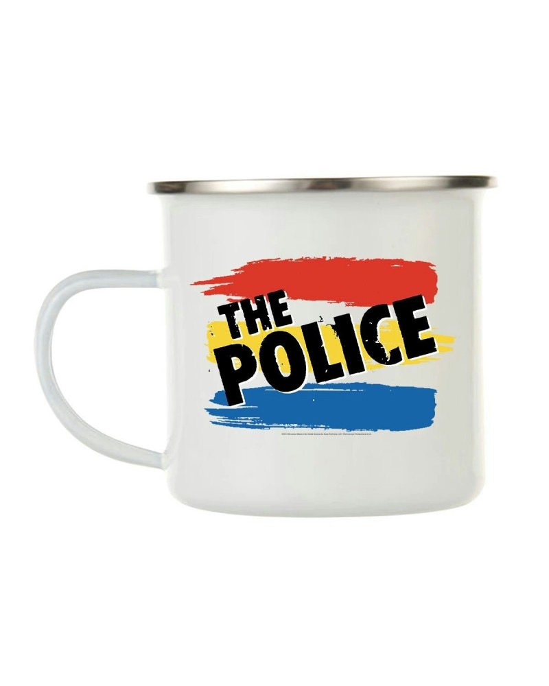 The Police Synchronicity Stripes Camping Mug $9.00 Drinkware