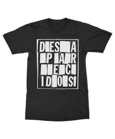 Desaparecidos Block Letters T-Shirt - Black $6.60 Shirts