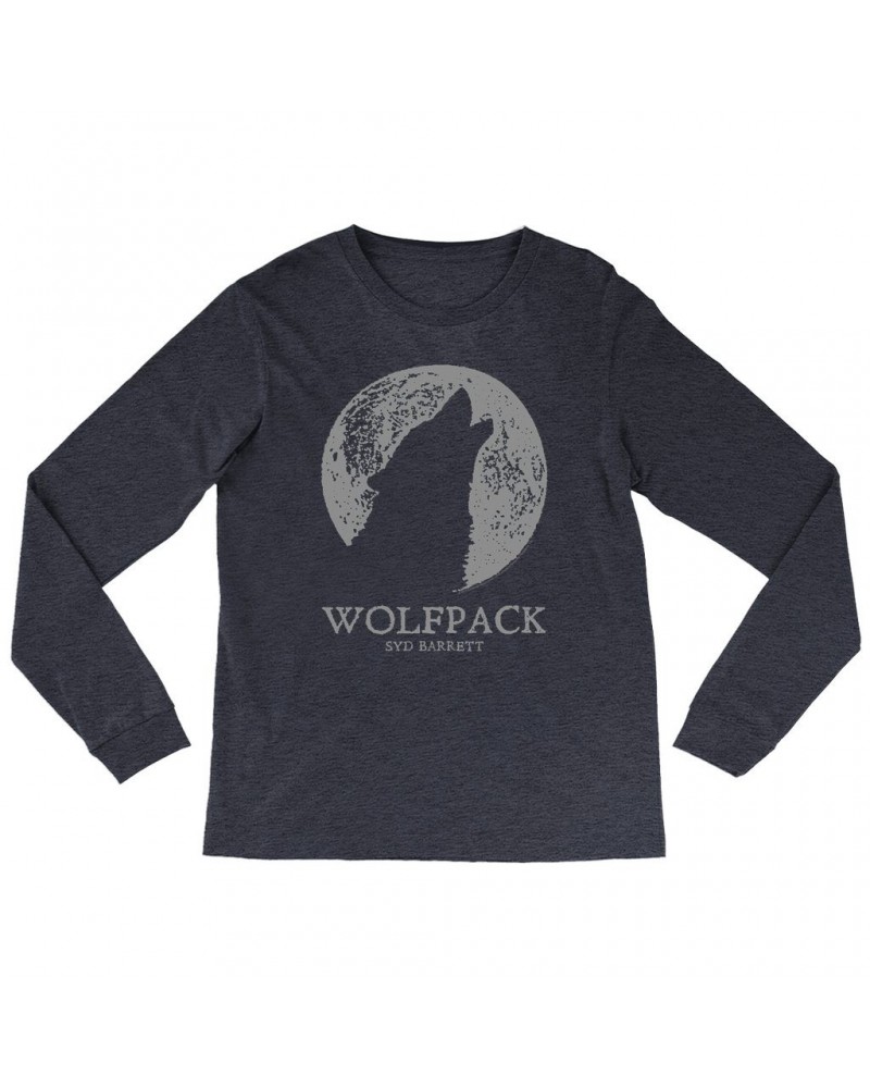 Syd Barrett Heather Long Sleeve Shirt | Wolfpack Distressed Shirt $13.48 Shirts