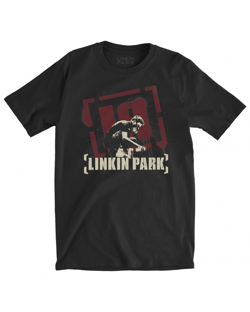 Linkin Park Vintage Meteora Spray Black Tee $16.45 Shirts