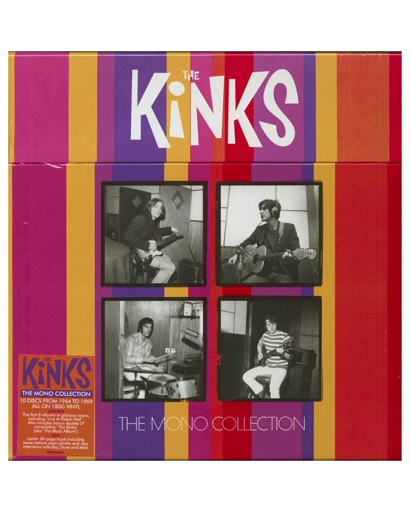 The Kinks The Mono Collection (Box Set) Vinyl Record $61.88 Vinyl