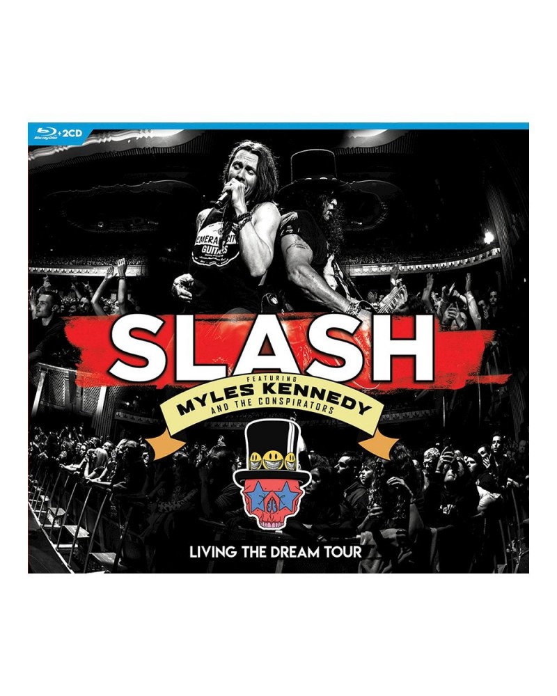 Slash Living the Dream Tour Blu-Ray + 2 CD $13.50 CD