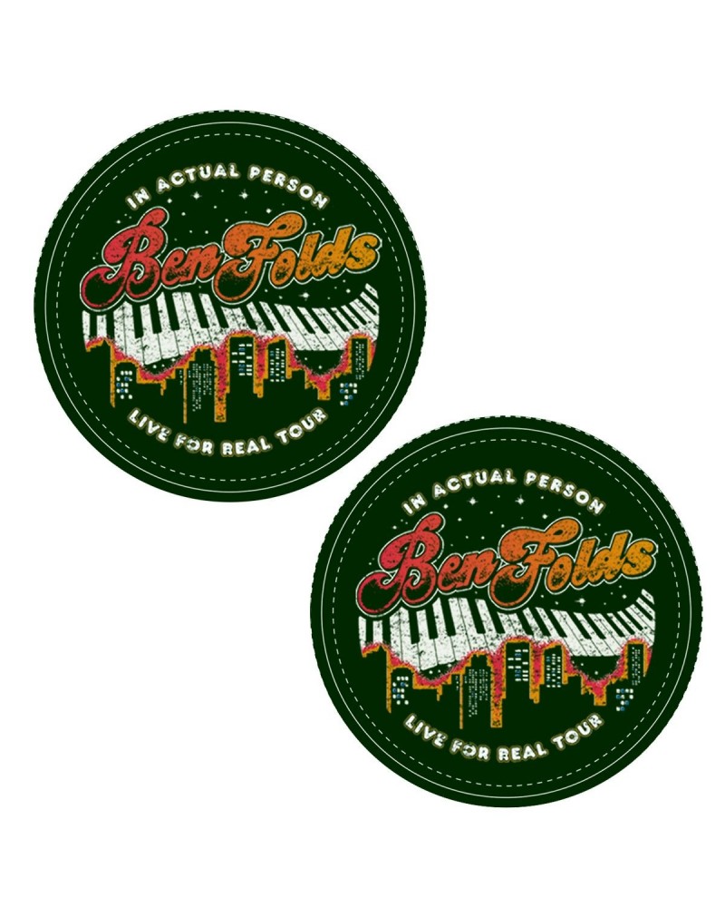 Ben Folds 2 In Actual Person Live For Real Stickers $1.85 Accessories