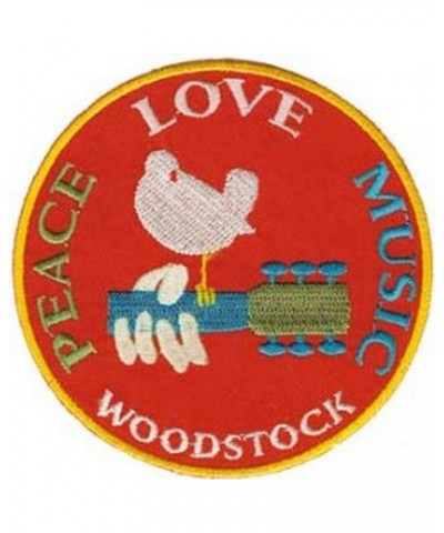 Woodstock Peace Love Music Patch $3.36 Accessories