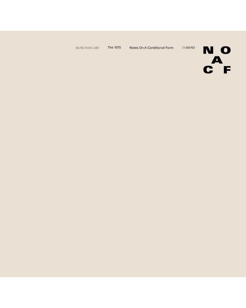 The 1975 Notes On A Conditional Form (2 LP) (Clear) Vinyl Record $20.79 Vinyl