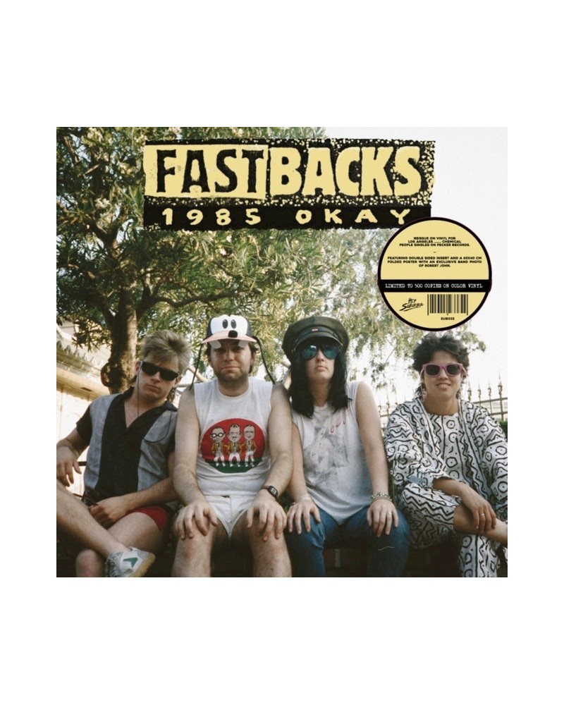 Fastbacks LP - 1985 Okay (White Vinyl) $19.66 Vinyl