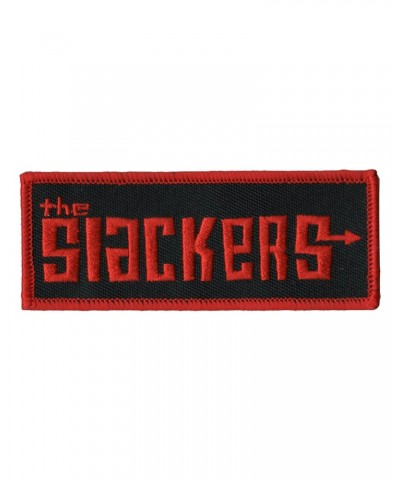 The Slackers Text Logo - Red on Black - Patch - Embroidered - 4" x 1.5" $1.17 Accessories