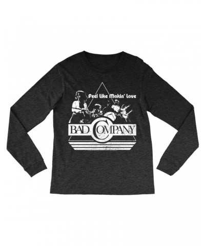 Bad Company Long Sleeve Shirt | Feel Like Makin Love Distressed Shirt $10.18 Shirts