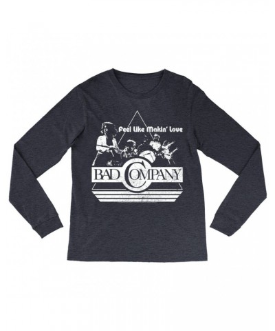 Bad Company Long Sleeve Shirt | Feel Like Makin Love Distressed Shirt $10.18 Shirts