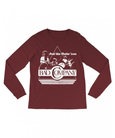 Bad Company Long Sleeve Shirt | Feel Like Makin Love Distressed Shirt $10.18 Shirts