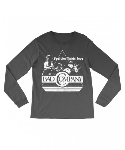 Bad Company Long Sleeve Shirt | Feel Like Makin Love Distressed Shirt $10.18 Shirts