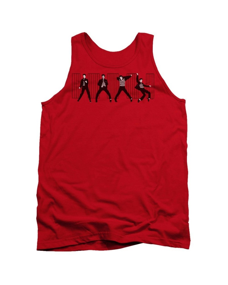 Elvis Presley Tank Top | JAILHOUSE ROCK Sleeveless Shirt $7.56 Shirts