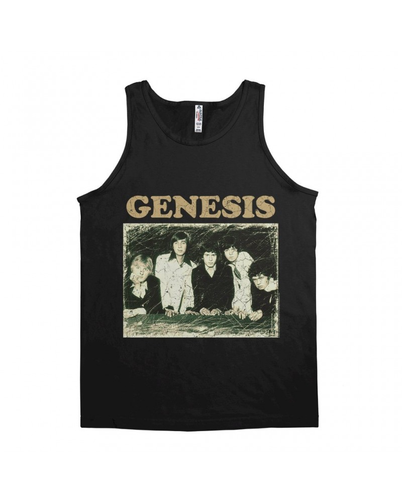 Genesis Unisex Tank Top | The Silent Sun Image Distressed Shirt $7.49 Shirts