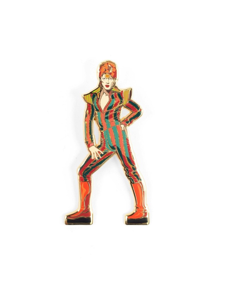 David Bowie Ziggy Stardust Enamel Pin $8.80 Accessories