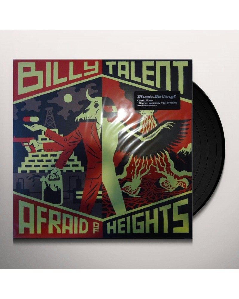 Billy Talent AFRAID OF HEIGHTS (2LP/180G/BOOKLET/IMPORT) Vinyl Record $20.14 Vinyl