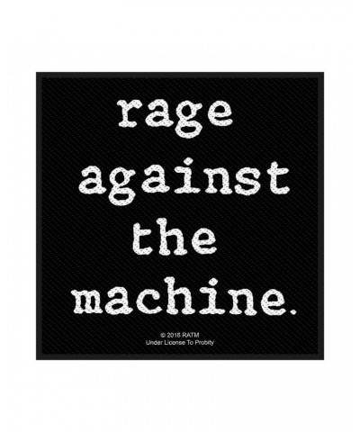 Rage Against The Machine Sew-On Patch - Logo $7.17 Accessories