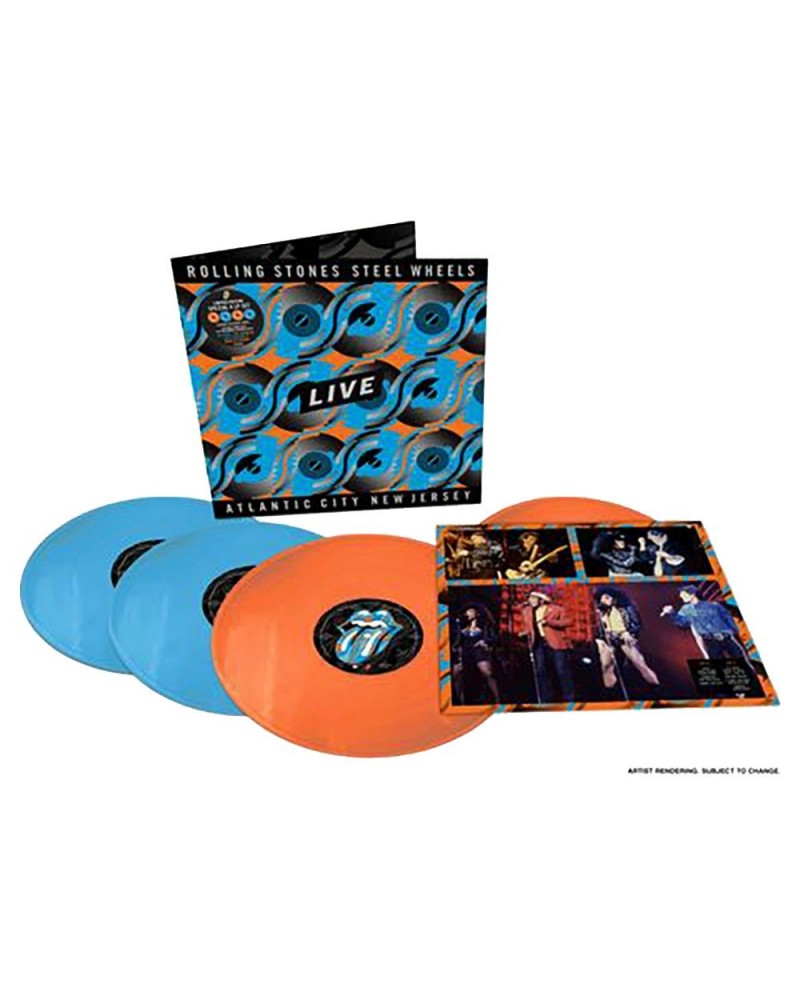 The Rolling Stones Steel Wheels Live 4LP Limited Edition (Vinyl) $35.99 Vinyl