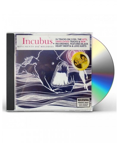 Incubus MONUMENTS & MELODIES (GOLD SERIES) CD $6.30 CD