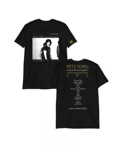 Pete Yorn MFTMA 20th Anniversary T-Shirt (Limited Edition) $16.80 Shirts