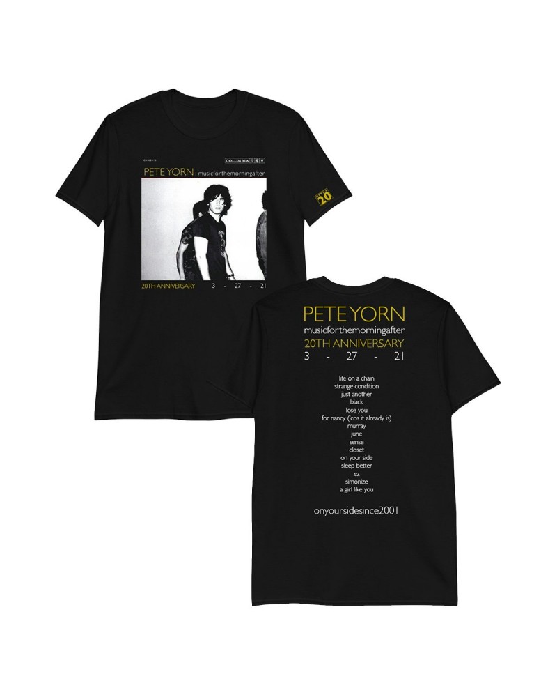 Pete Yorn MFTMA 20th Anniversary T-Shirt (Limited Edition) $16.80 Shirts