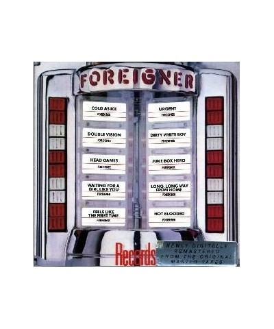 Foreigner RECORDS / REMASTER CD $5.87 CD