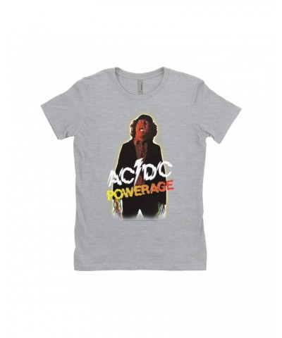 AC/DC Ladies' Boyfriend T-Shirt | Powerage Album Design Shirt $9.48 Shirts