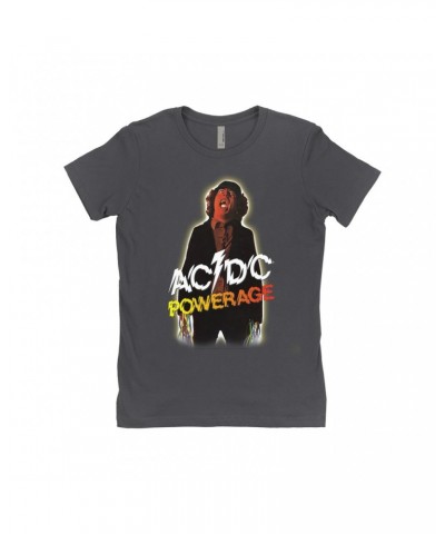 AC/DC Ladies' Boyfriend T-Shirt | Powerage Album Design Shirt $9.48 Shirts