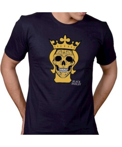 Black Paisley T-shirt with color skull $7.61 Shirts