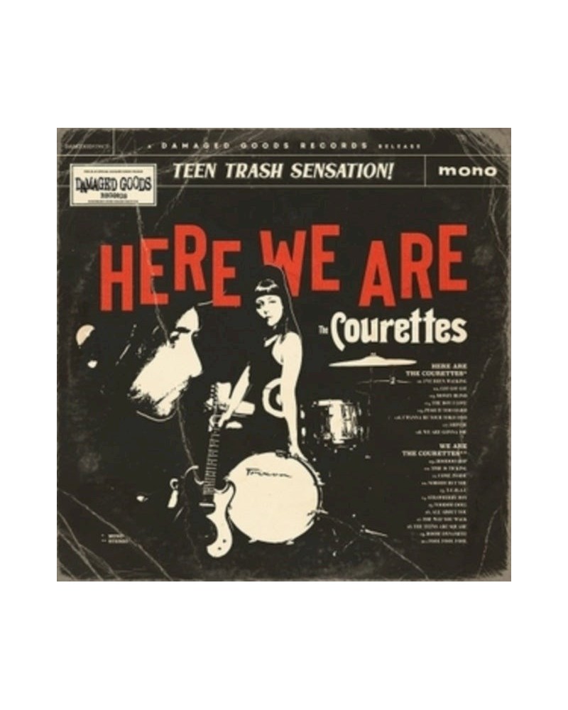 The Courettes CD - Here We Are The Courettes $8.60 CD