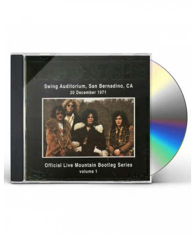 Mountain OFFICIAL BOOTLEG 1: LIVE AT SAN BERNARDINO 1971 CD $6.61 CD