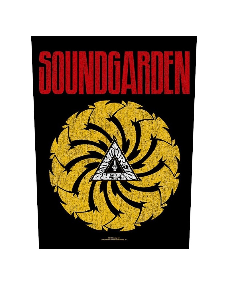 Soundgarden Badmotorfinger' Back Patch $6.75 Accessories