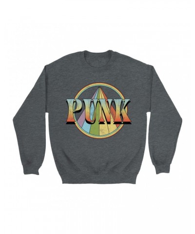 Music Life - Punk Music Life Sweatshirt | Retro Punk Distressed Music Life Sweatshirt $10.51 Sweatshirts