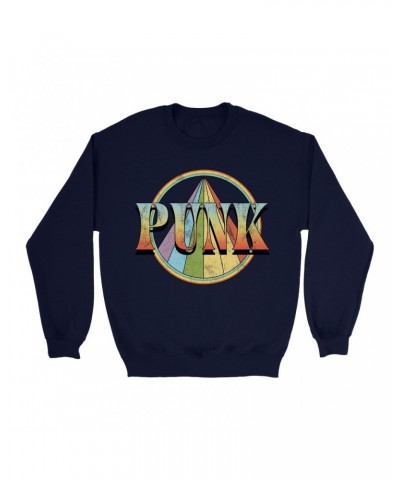 Music Life - Punk Music Life Sweatshirt | Retro Punk Distressed Music Life Sweatshirt $10.51 Sweatshirts