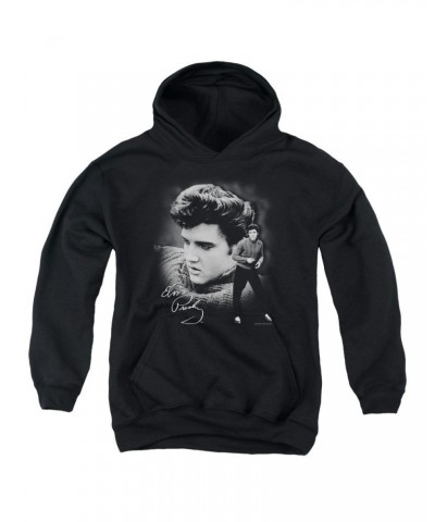 Elvis Presley Youth Hoodie | SWEATER Pull-Over Sweatshirt $11.89 Sweatshirts