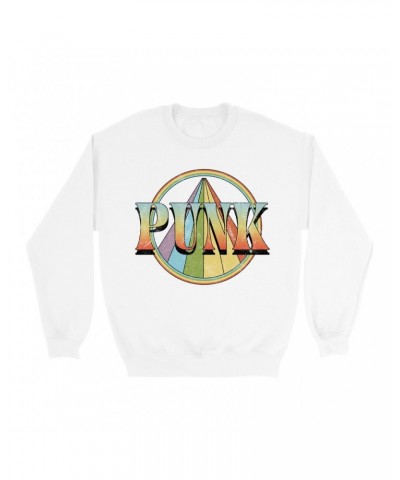 Music Life - Punk Music Life Sweatshirt | Retro Punk Distressed Music Life Sweatshirt $10.51 Sweatshirts