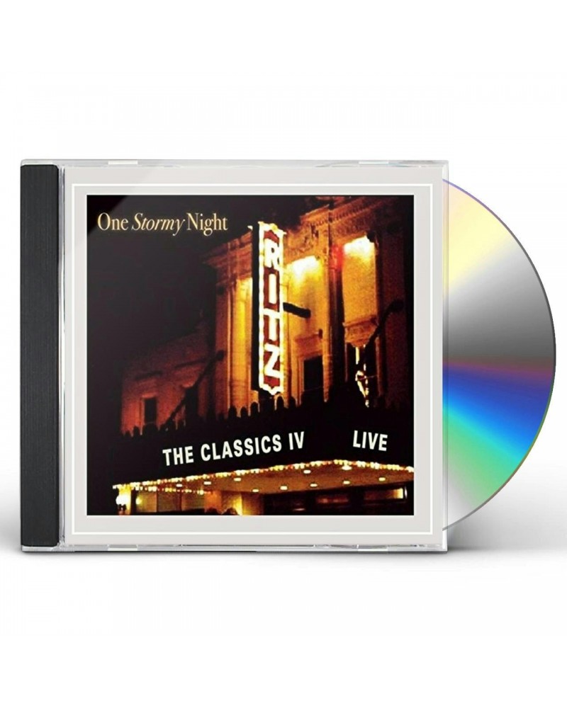 Classics IV ONE STORMY NIGHT: LIVE AT THE RITZ CD $7.84 CD