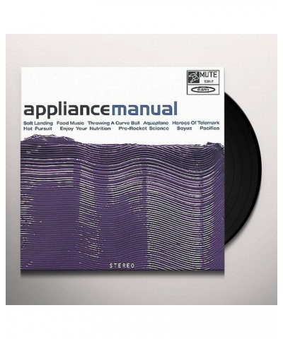 Appliance Manual Vinyl Record $6.76 Vinyl