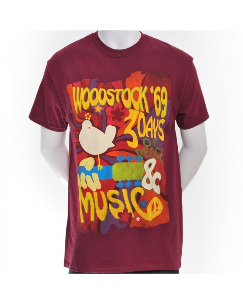 Woodstock Psychedelic Cymbal T-Shirt $6.75 Shirts