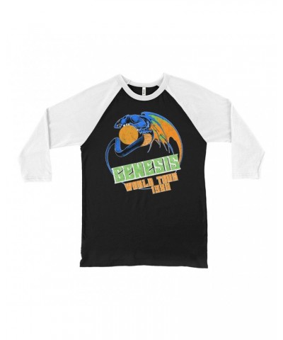 Genesis 3/4 Sleeve Baseball Tee | World Tour 1980 Shirt $13.78 Shirts