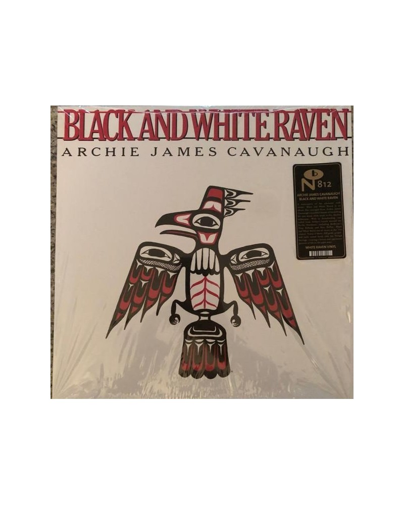 Archie James Cavanaugh BLACK & WHITE RAVEN (WHITE RAVEN VINYL) Vinyl Record $8.82 Vinyl