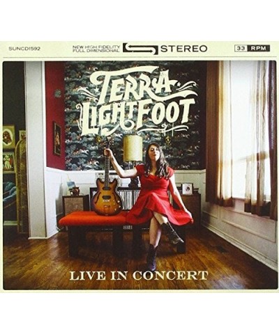 Terra Lightfoot LIVE IN CONCERT CD $7.20 CD