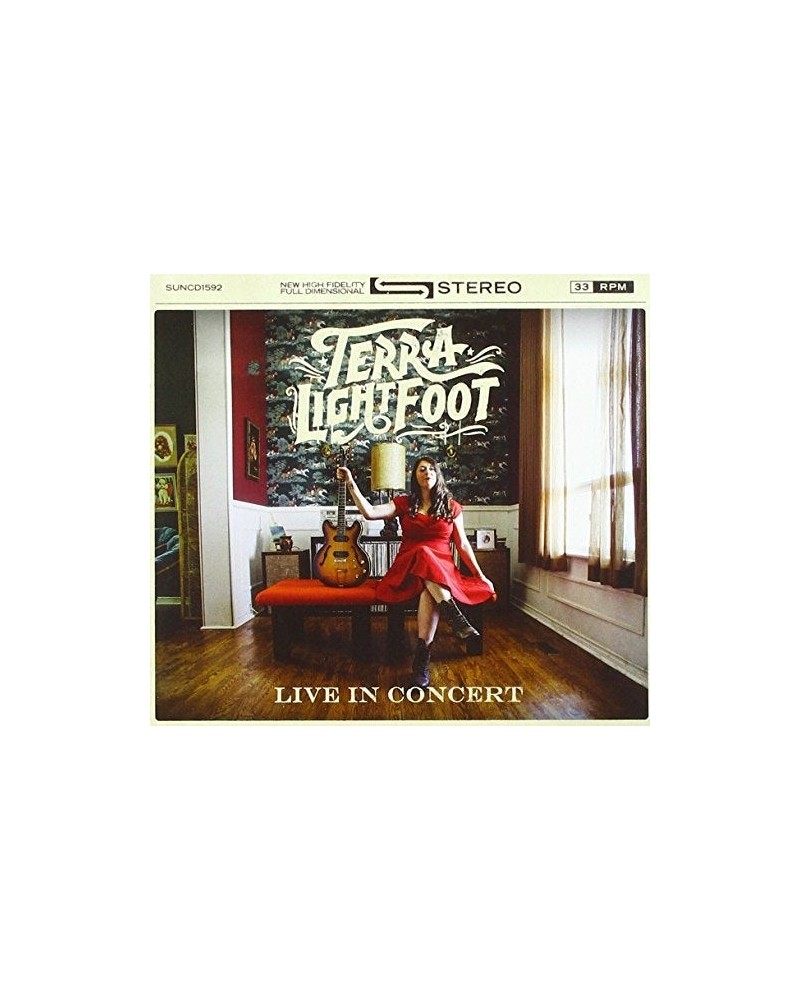 Terra Lightfoot LIVE IN CONCERT CD $7.20 CD