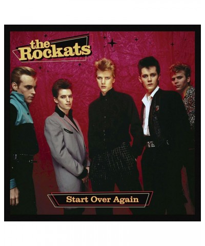 The Rockats START OVER AGAIN - RED MARBLE Vinyl Record $7.20 Vinyl